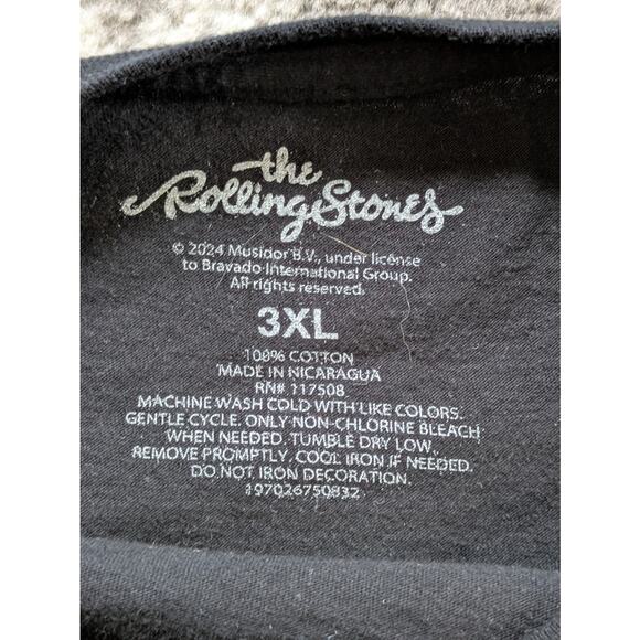 Rolling Stones T-Shirt Lips Logo New Design - 3XL, 100% Cotton - Picture 4 of 4